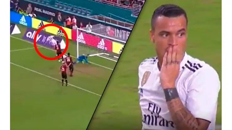 Fail merengue: pensó que había marcado, lo festejó ¡pero el balón nunca entró!