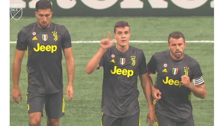 La Juve salió ganando ante la MLS