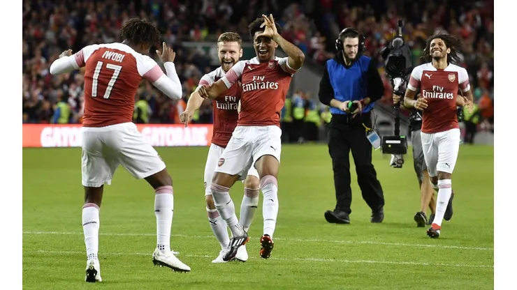 Arsenal le remontó al Chelsea en el final: empató a los 90' y lo ganó por penales
