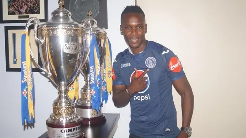 El delantero azul buscará su gol 100 en la Liga Nacional de Honduras