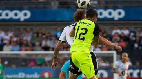 Gamboa fue clave en la defensa escocesa para conservar la paridad en Noruega