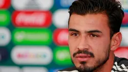 Alanís todavía no jugó en la pretemporada de Getafe.