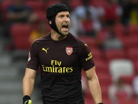Petr Cech se agigantó ante Morata, quien hace todo para irse de Chelsea