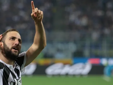 Gonzalo Higuaín le pediría indemnización a la Juventus si no lo venden al Milan