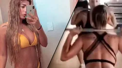 Brenda Zambrano prendió fuego Instagram con su rutina de entrenamiento