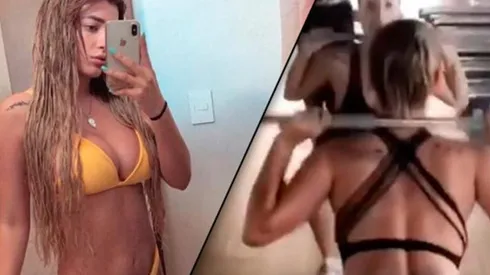 Brenda Zambrano prendió fuego Instagram con su rutina de entrenamiento