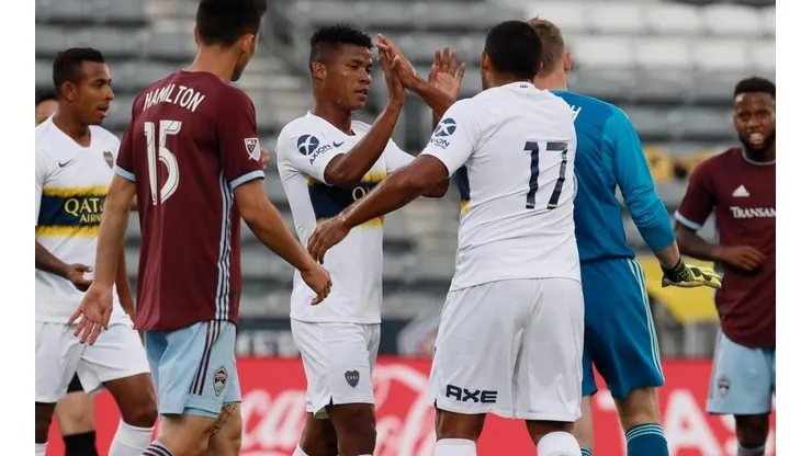 Foto de Wilmar Barrios, jugador de Boca.