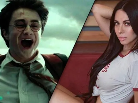 La foto que Jimena Sánchez le dedicó a Harry Potter por su cumpleaños