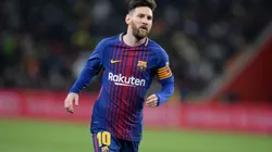 Messi ya entrenó con el Barcelona