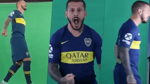 Foto de Dario Benedetto, jugador de Boca.