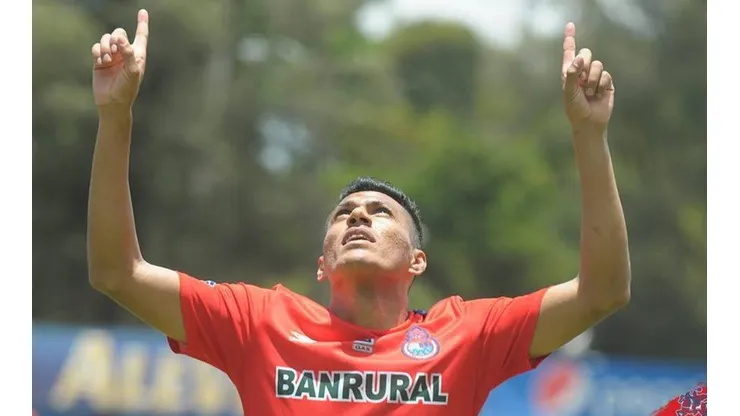 Gerson Tinoco marcó su primer tanto con el uniforme de los Rojos de Municipal