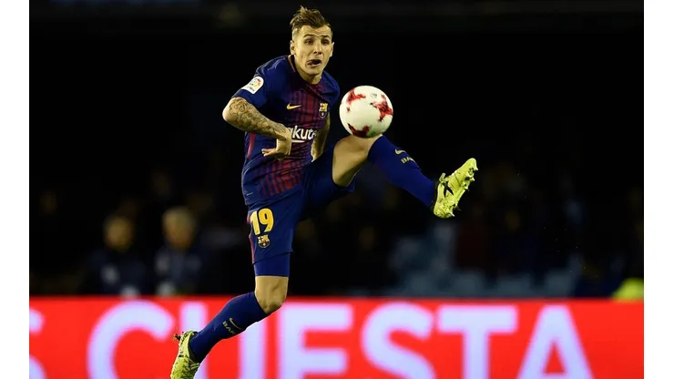 Lucas Digne se despidió de Barcelona antes de arribar al Everton
