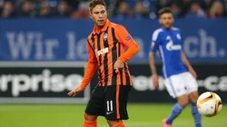 Marlos con la camiseta del elenco ucraniano.