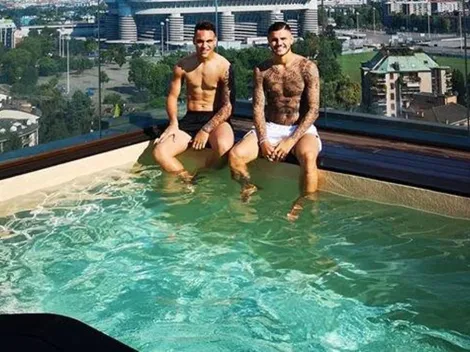 ¿La gran Icardi? La gente de Twitter explotó imaginando a Lautaro Martínez con Wanda Nara