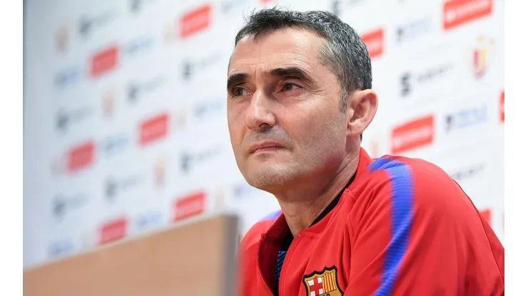 Valverde aseguró que Yerry Mina es un gran defensor y que lo tendría en cuenta en caso de que quiera triunfar en el Barça.