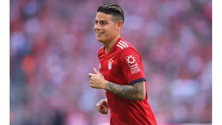 James Rodríguez se mostró feliz por las calles de Miami.