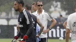 El Madrid no pudo terminar su entrenamiento