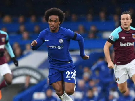 Descartado en Barcelona, Willian podría irse a Manchester United