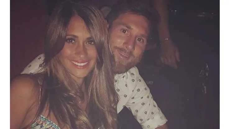 La foto en Instagram de Antonella en el casamiento de Fabregas con un lindo mensaje