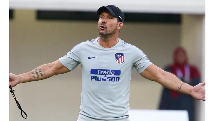 Simeone y su audio sobre Messi que se filtró en el Mundial