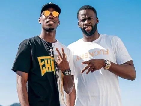 Pogba está en Los Ángeles ¡y no se quita la camiseta de Argentina!