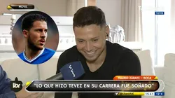 La anécdota de Mauro Zárate cuando quiso dejar en offside a Hazard