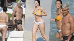 Foto de Oriana Sabatini con Paulo Dybala