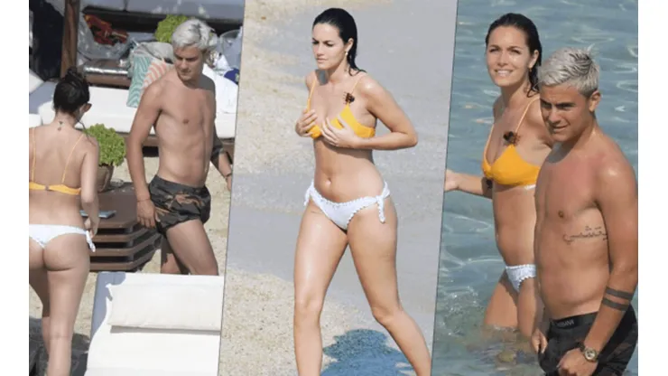 Foto de Oriana Sabatini con Paulo Dybala