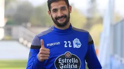 El costarricense solo se presentó el jueves a entrenar con el Deportivo