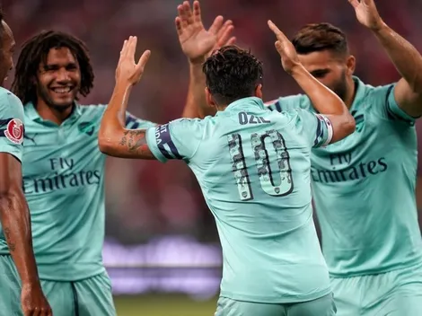 Sufrió Buffon: el Arsenal le metió 5 al Paris Saint Germain