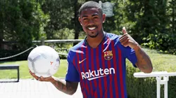 Malcom, en su presentación en el Barcelona: "Mi ídolo es Neymar"