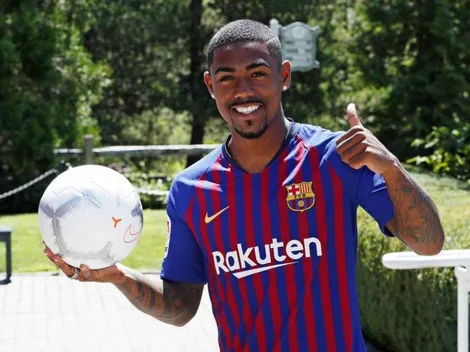 Malcom, en su presentación en el Barcelona: "Mi ídolo es Neymar"