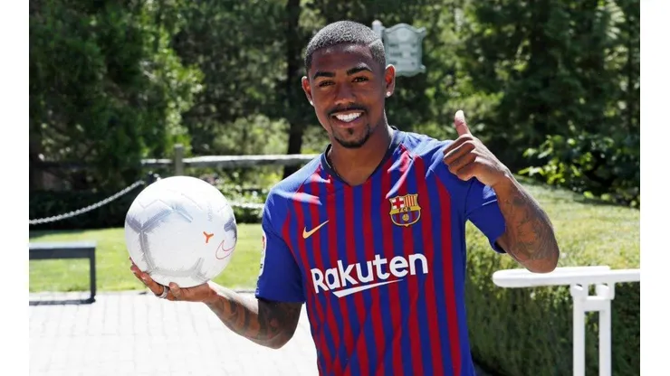 Malcom, en su presentación en el Barcelona: "Mi ídolo es Neymar"