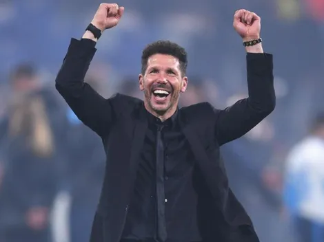 El método Cholo: Simeone analiza una línea de 3 para el Atlético
