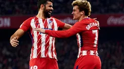 Griezmann y un raro comentario en la foto de Diego Costa