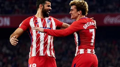Griezmann y un raro comentario en la foto de Diego Costa