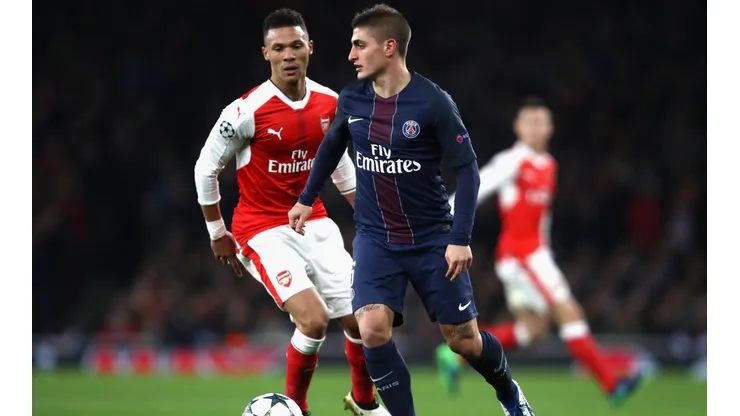 Arsenal vs Paris Saint-Germain (Foto: Getty)