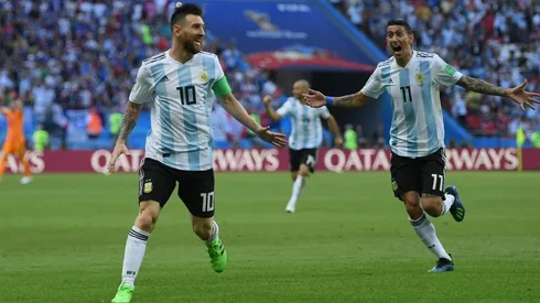 Foto de Lionel Messi, jugador de la Selección Argentina.