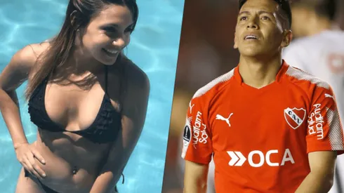 Foto de Ezequiel Barco y su esposa.