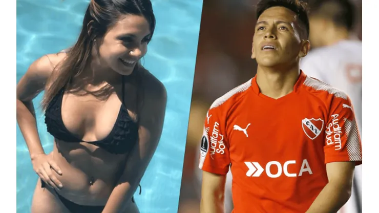 Foto de Ezequiel Barco y su esposa.
