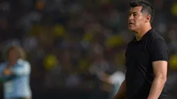 Jorge Almirón ironizó en su conferencia de prensa tras la derrota de Atlético Nacional.