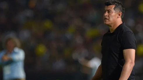 Jorge Almirón ironizó en su conferencia de prensa tras la derrota de Atlético Nacional.