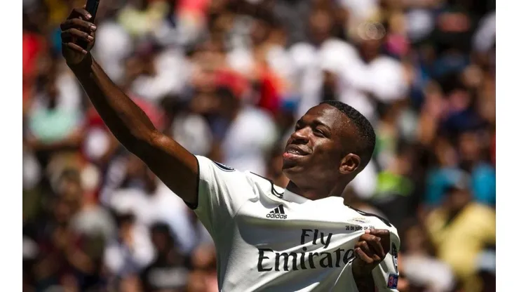 Vinicius reveló quién es su referente en un Real Madrid sin Cristiano