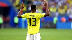 Yerry Mina continúa a la espera de la definición de su futuro en el fútbol europeo.