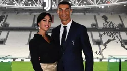 Con un short negro, Georgina se robó las miradas en la foto de Cristiano