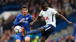 Dávinson fue titular en la goleada del Tottenham contra la Roma.