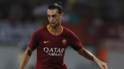 NUEVO EQUIPO. Javier Pastore con Roma en el encuentro contra Tottenham (Foto: Getty).