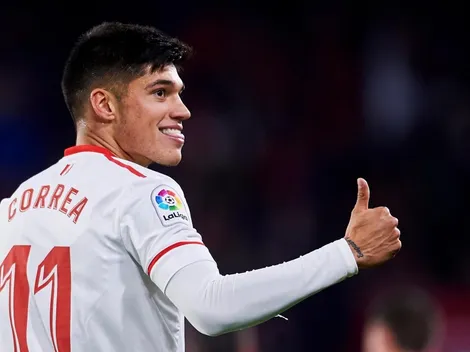 La Lazio sigue de cerca a Joaquín Correa