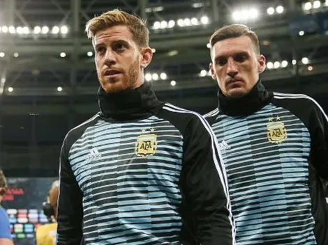 No para: Ansaldi ahora le canta a Dios desde su auto