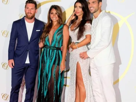 Messi y Antonella estuvieron en el casamiento privado de Cesc Fábregas en Ibiza